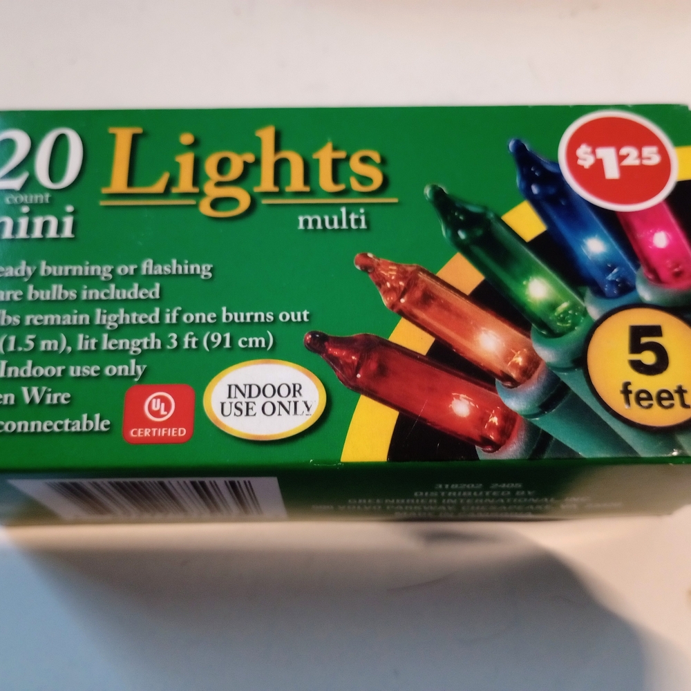 Mini Multi-Color String Lights - Picture 2 of 2